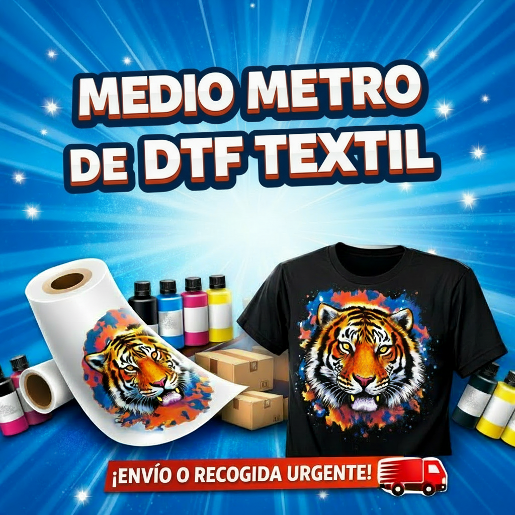 Medio metro de transfer DTF textil